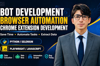 do browser, web automation, chrome extension development