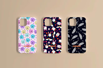 do unique and modern trendy top notch phone case design