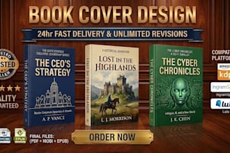 do book formatting, ebook formatting and book cover design