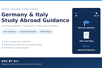 apply for your admission in germany