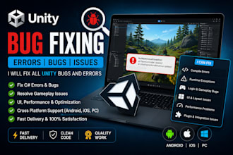 fix unity csharp errors bugs crashes and game issues