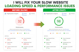 fix your slow website loading speed and performance issues