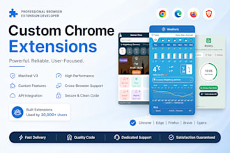 create a custom browser extension using javascript and react