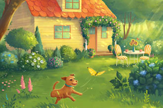 draw children book illustration and picture book illustrator