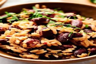 cook rice and beans