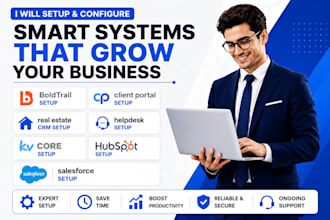 setup boldtrail client portal real estate crm helpdesk kvcore hubspot salesforce