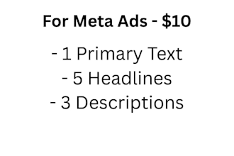 write high converting ad copy for meta ads and google ads