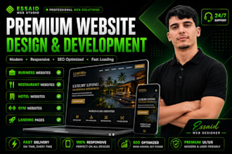 design a professional website with local SEO