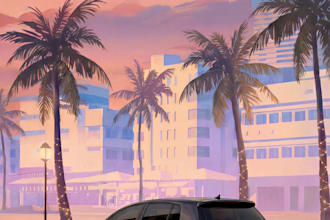 make your car in gta vi style