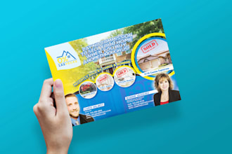 design an awesome eddm postcard for you