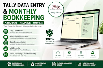do monthly bookkeeping for your small business