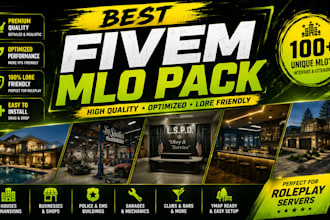 give you fivem mlo pack