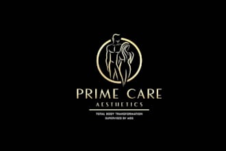 design total body transformation and beauty logo