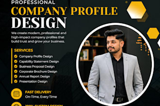 design a professional capability statement for your business