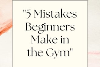 write engaging blog posts and content for your fitness