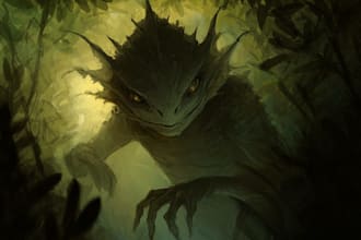 draw fantasy creatures or monsters