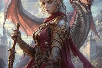 create dnd character design and illustration