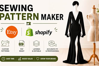 be your professional sewing pattern maker