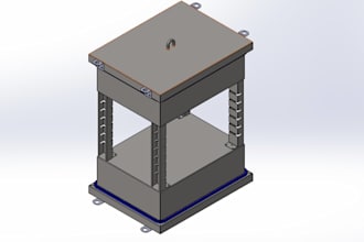 create solidworks 3d models and manufacturing drawings