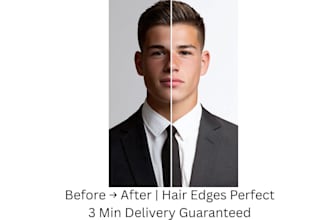 do background removal in 1 hour, hair fur product expert