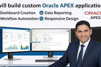build custom oracle apex applications