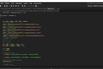 fix bugs or add gameplay features in your gamemaker project