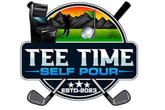 do a professional modern golf logo