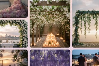 design a minimalist gift website, florist floral website or flower shop on wix