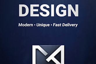 design modern minimalist logo for brand and business