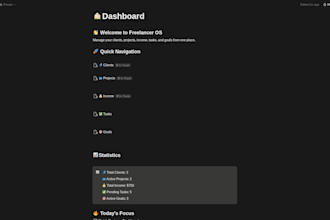 create a custom notion workspace for productivity