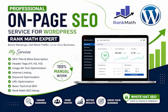 do wordpress on page SEO using rank math