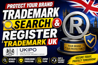 do trademark search and register trademark UK, ukipo