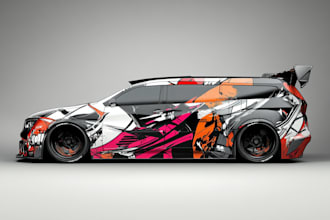 draw car wrap vehicle wrap truck wrap