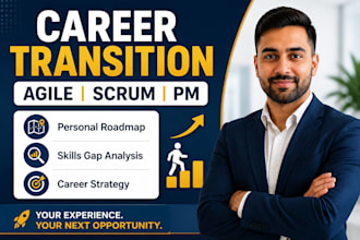 help you transition into agile, project management or product careers