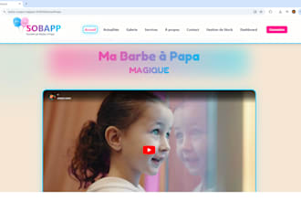 design and develop a modern responsive brochure website
