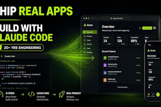 build and ship production apps and features with claude code
