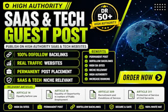 publish saas guest posts on high authority tech websites