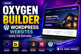 build your wordpress website using oxygen bricks builder divi beaver builder
