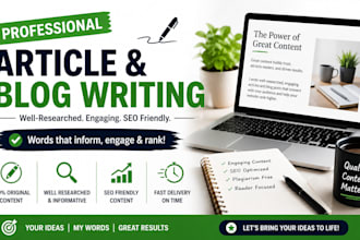 write engaging articles and blog posts