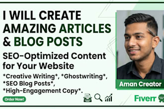 do seo blog writing and creative content writing