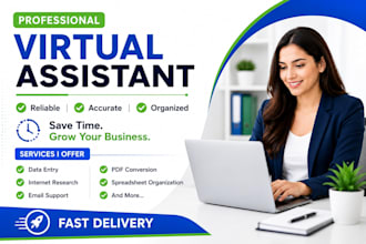 be virtual assistant for admin tasks