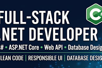 be your full stack dotnet and csharp web developer