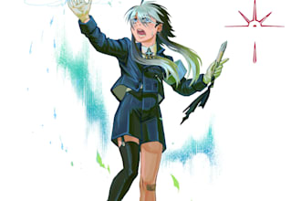 create character and oc illustrations for you