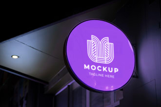 3d signage design to create renderings and mockups