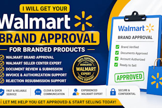 get your walmart brand approval for branded products