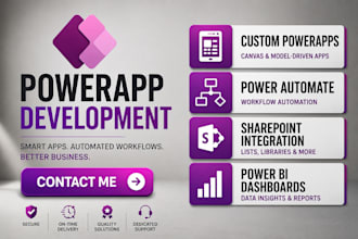 develop custom microsoft powerapps power automate and sharepoint