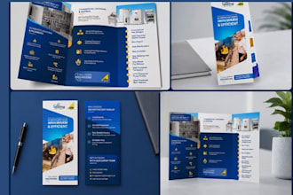 design professional brochure, company profile, and catalog