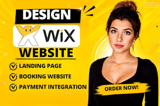 german wix, design wix, redesign wix, german website, wix booking, landing pages