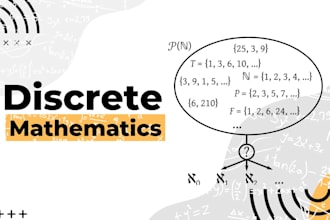do mathematics, discrete math, algebra, calculus statistics probability