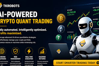 build ai powered quant trading bot for polymarket